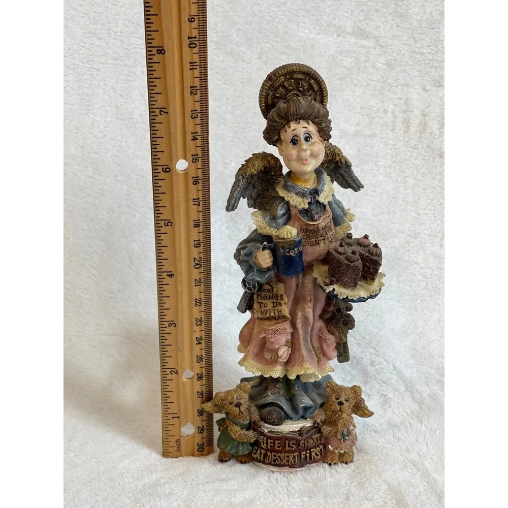 Boyds Bears &‎ Friends Auntie Cocoa M. Maximus Chocolate Angel Figurine No Box